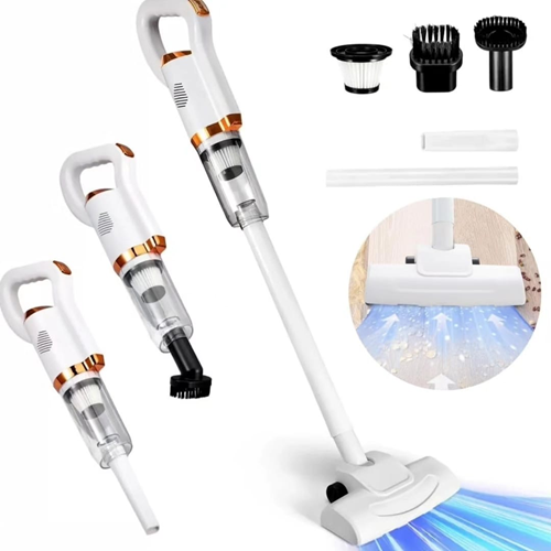 PowerClean™ 3 en 1 – Aspira, Barre y Brilla sin Cables